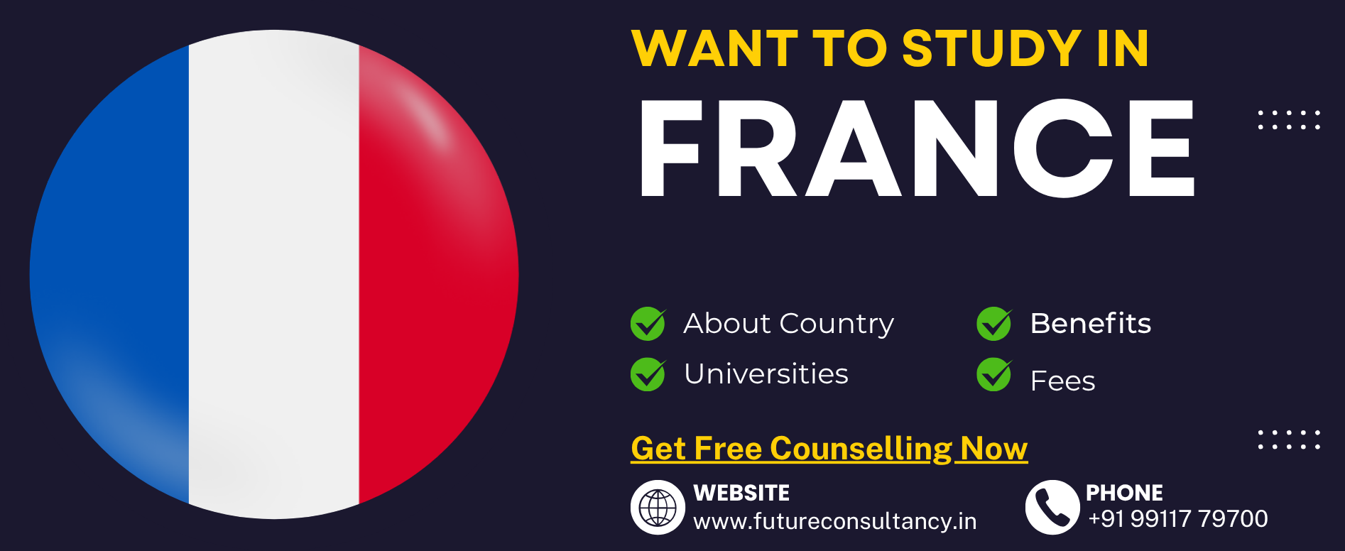 Study in FRANCE - Future Consultancy Services