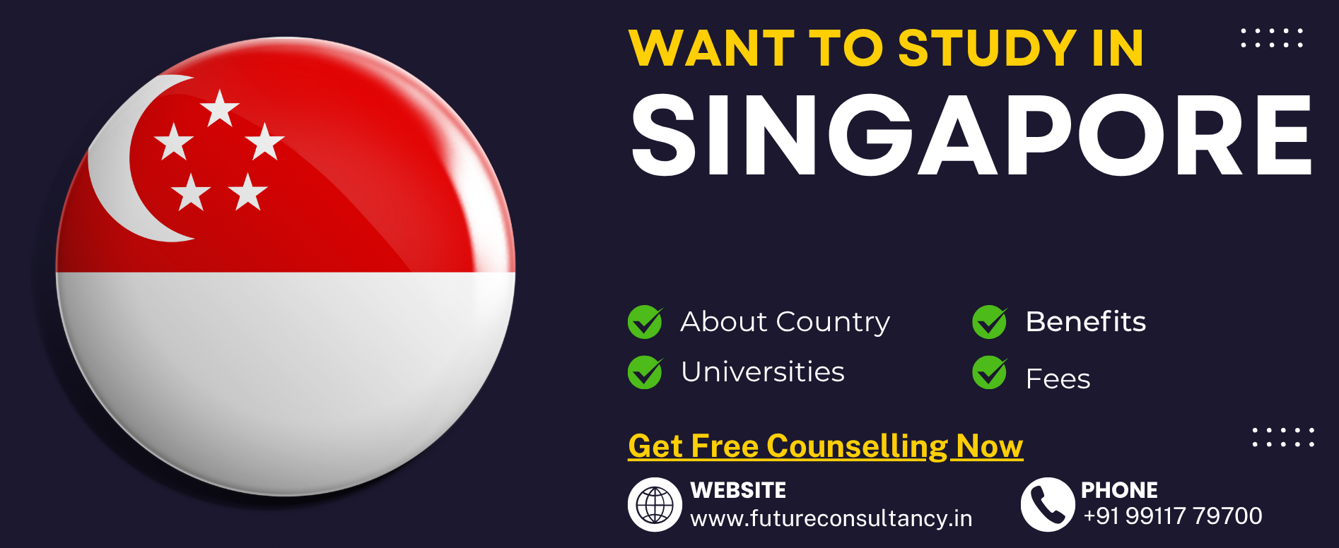 Study in SINGAPORE - Future Consultancy Services