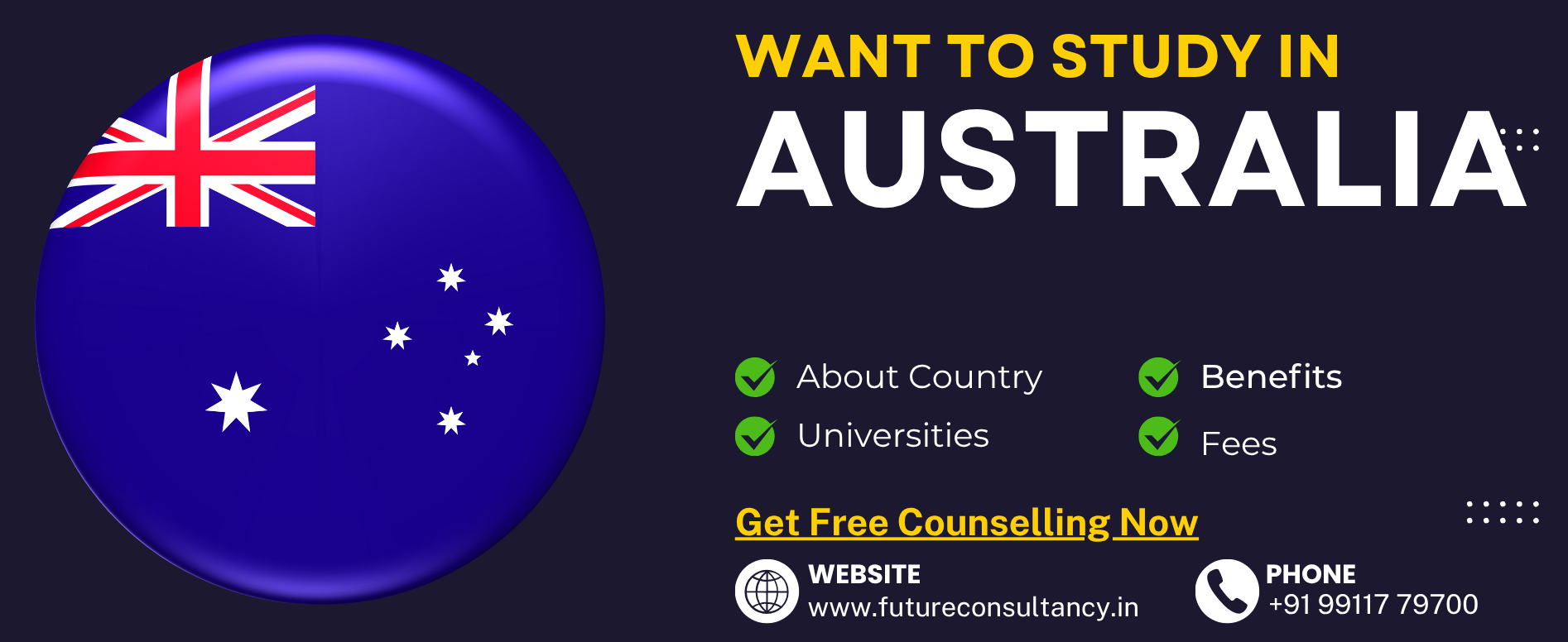 Study in AUSTRALIA - Future Consultancy Services