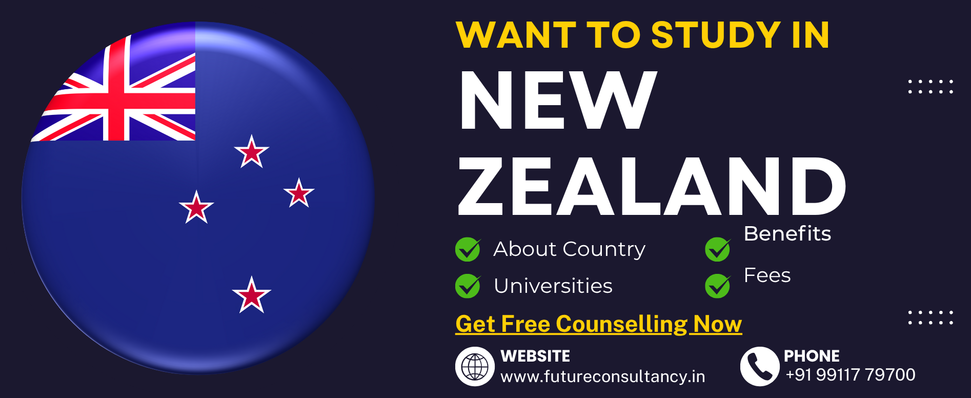 Study in NEW ZEALAND - Future Consultancy Services