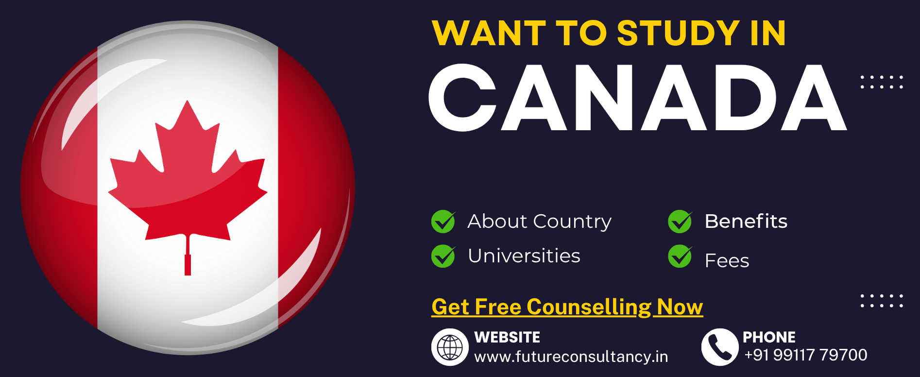 Study in CANADA - Future Consultancy Services