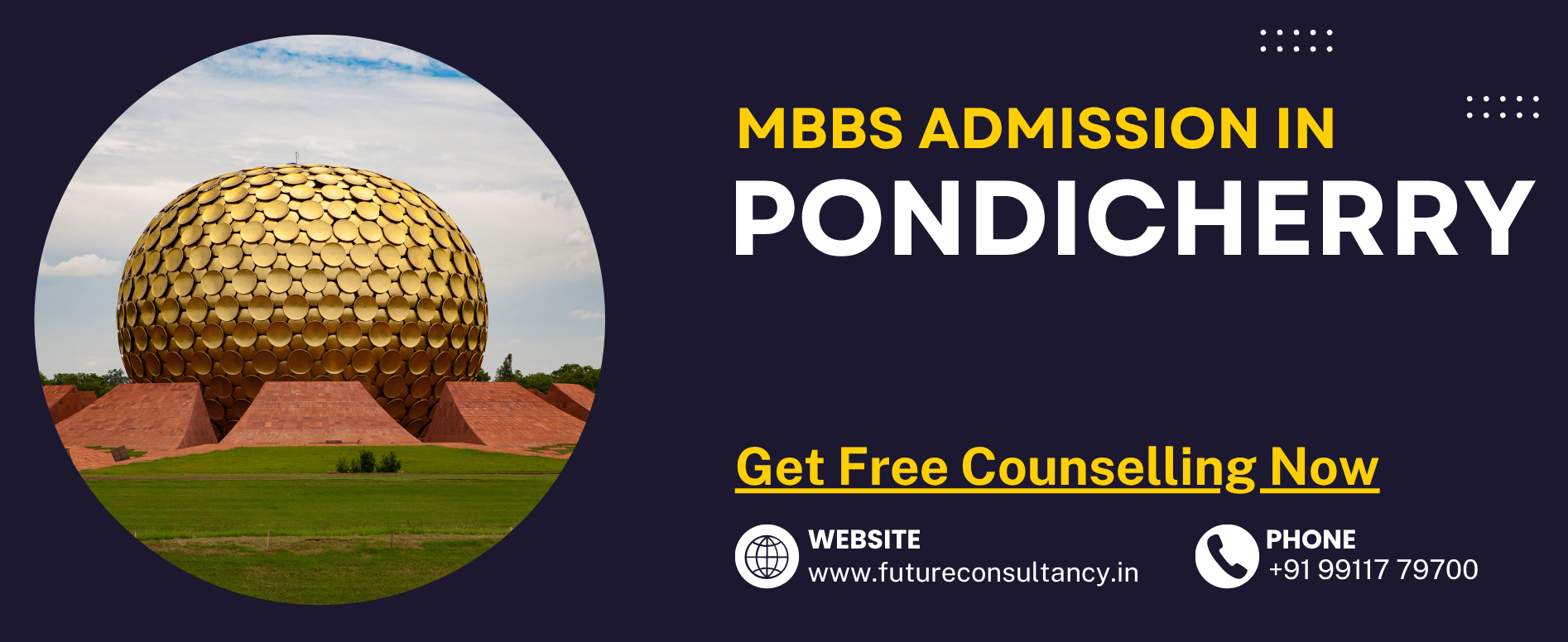 MBBS Admission in Pondicherry - Future Consultancy Services