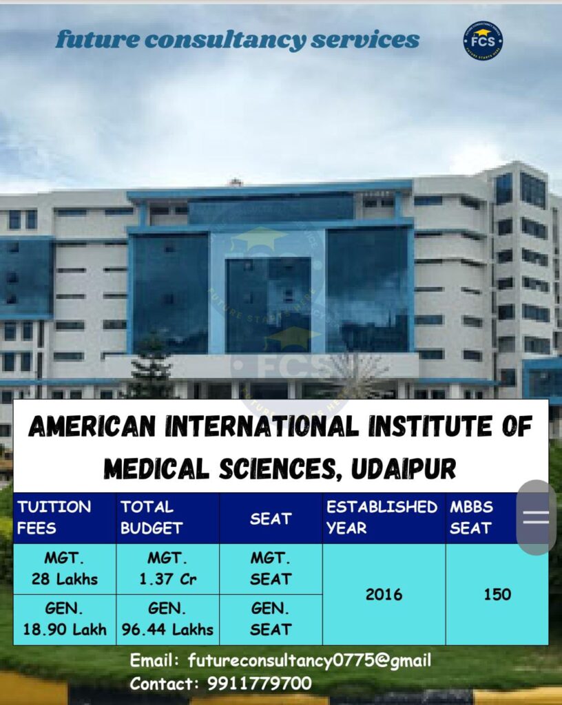 American International Institute of Medical Sciences (AIIMS), Udaipur