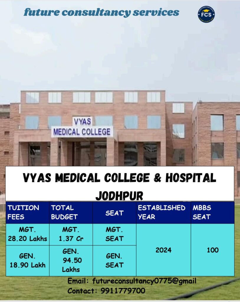Vyas Medical College & Hospital, Jodhpur